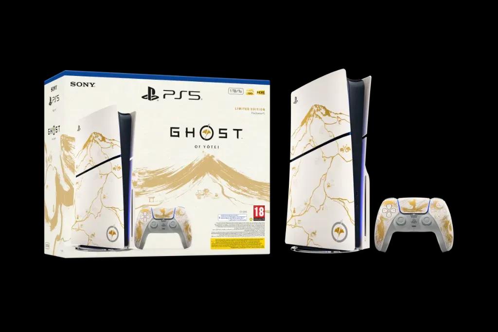 PlayStation 5 CD Edition Console - Slim Ghost Of Yotei Limited Edition Bundle 3