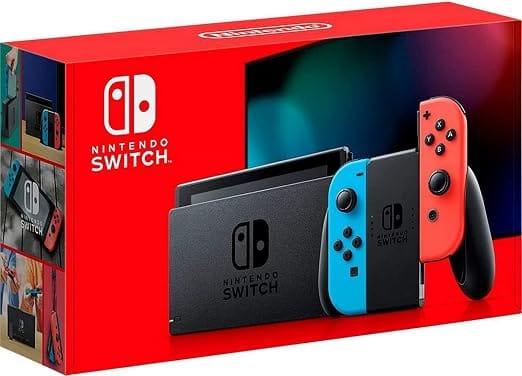 Nintendo - Switch 32GB Console - Neon Red/Neon Blue Joy-Con 4