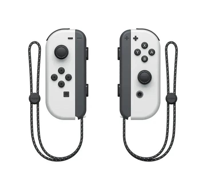 Nintendo Switch OLED Gaming Console with 7-Inch OLED Display, 64GB Storage, Enhanced Audio & Neon Blue-Neon Red Joy-Con Controllers 3