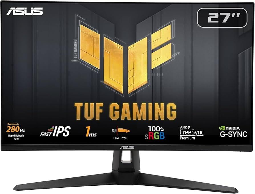 Asus 27″ IPS Panel 165Hz 1ms FHD TUF  Gaming Monitor – VG279QIA 2