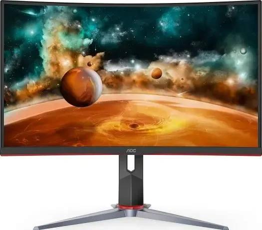 AOC CQ27G2 27″ WLED (2560 x 1440) 144Hz 1ms, QHD 2K, 1500R Curved VA, FreeSync, Super Curved Frameless Gaming Monitor | CQ27G2