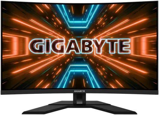 Gigabyte M32QC Curved Gaming Monitor, 31.5″ QHD VA 1500R Display, 165Hz/OC 170Hz Refresh Rate, 1ms Response Time, 8 bits Display Colors, 2x HDMI 2.0, 1x DP 1.2, 1x USB Type-C, Black