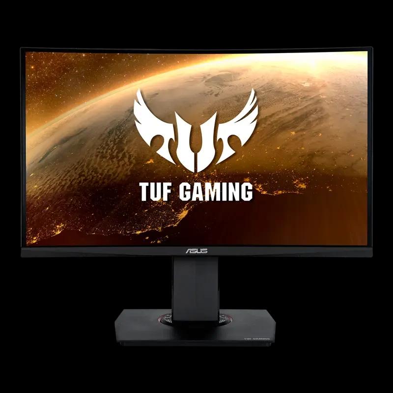 TUF Gaming VG24VQ Curved Gaming Monitor – 24 inch (23.6 inch viewable) Full HD (1920 x 1080), 144Hz, Extreme Low Motion Blur™, FreeSync™, 1ms (MPRT), Shadow Boost