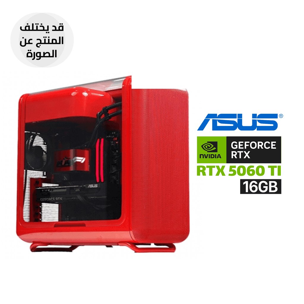 Gaming PC – RYZEN 5 9600X Processor, GIGABYTE B850M D3HP Motherboard, 16GB DDR5 RAM, 1TB NVMe SSD, ASUS DUAL RTX 5060 TI 16GB VGA, L240 Liquid Cooler, 750 WATT GOLD PSU, 3x RGB Fans, HYTE X50 Micro-Mesh Mid-Tower Case, USB WIFI Adapter, Windows 11 Pro
