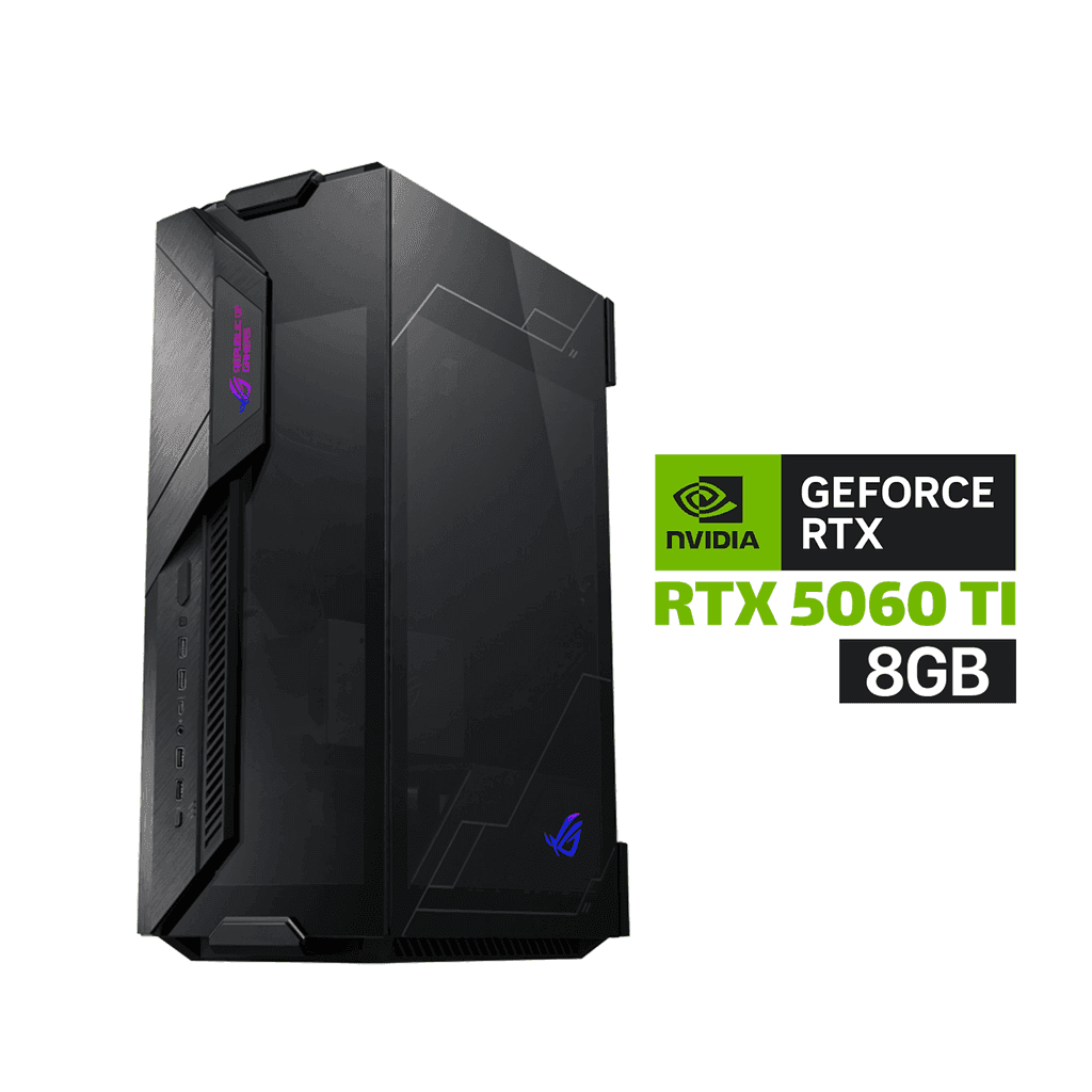 Gaming PC AMD RYZEN 5-9600X Processor, Colorful AMD B850I DDR5 Motherboard, 16GB RAM DDR5, 1TB SSD NVMe, RTX 5060 TI 8GB VGA, L240 Liquid Cooler, 650 WATT PSU, Asus Rog Z11 Mini-ITX Case with 3x Fans, USB Wi-Fi Adapter, Windows 11 Pro (License)
