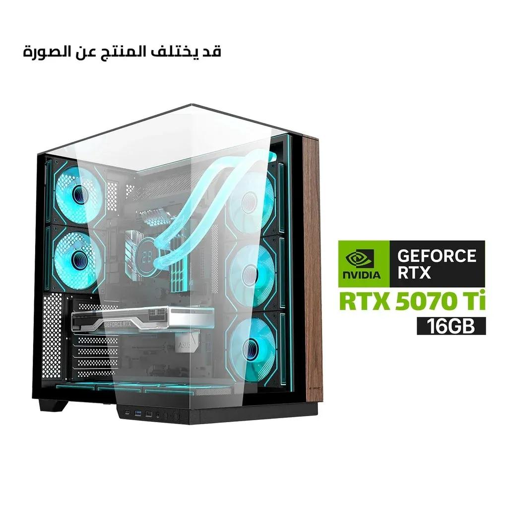 Gaming PC i7-14700K Processor, ASUS Z790-P WIFI D5 Motherboard, 32GB DDR5 RAM (6000), 1TB NVMe SSD (6000), PNY RTX 5070 TI 16GB VGA, L360 Liquid Cooler, 850 WATT GOLD PSU, Acer V333 ATX Mid Tower Case with 8x ARGB Fans, Windows 11 Pro (License)