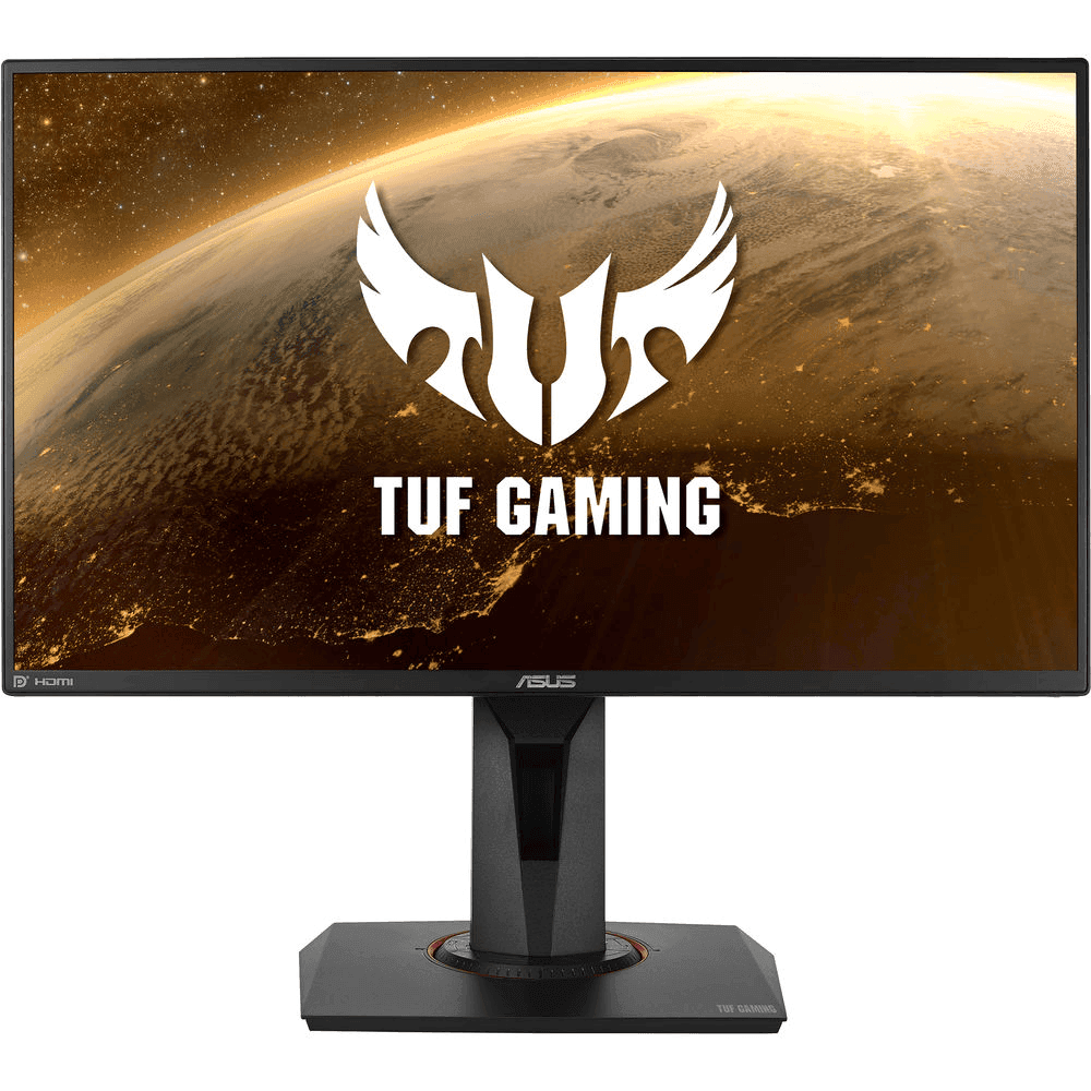 TUF Gaming VG249Q1R Gaming Monitor – 24 inch (23.8 inch viewable) Full HD (1920 x 1080), IPS, Overclockable 165Hz(Above 144Hz), 1ms MPRT, Extreme Low Motion Blur™, FreeSync™ Premium, 1ms (MPRT), Shadow Boost