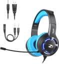 Zoook Stealth Wired  (Blue, On the Ear)