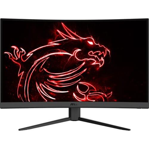 MSI G32CQ4 E2 , 32″ WQHD VA Display, 170Hz Refresh Rate,1ms Sync Technology,Gaming Curved Monitor 1500R Curvature, Black | G32CQ4 E2