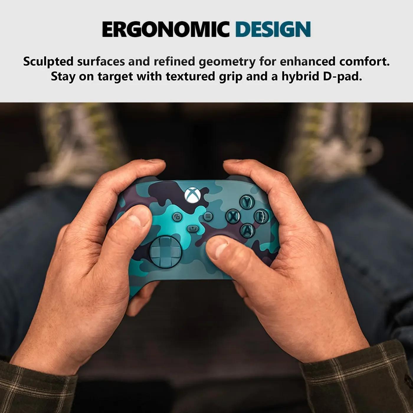 وحدة التحكم اللاسلكية Microsoft Xbox Series X|S - إصدار خاص من Mineral Camo 3
