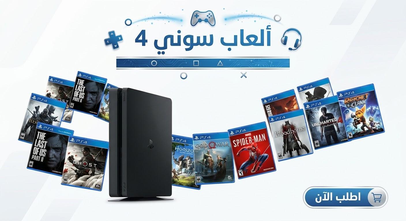 ألعاب PS4 مستعملة