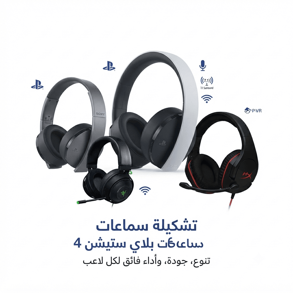سماعات PS4