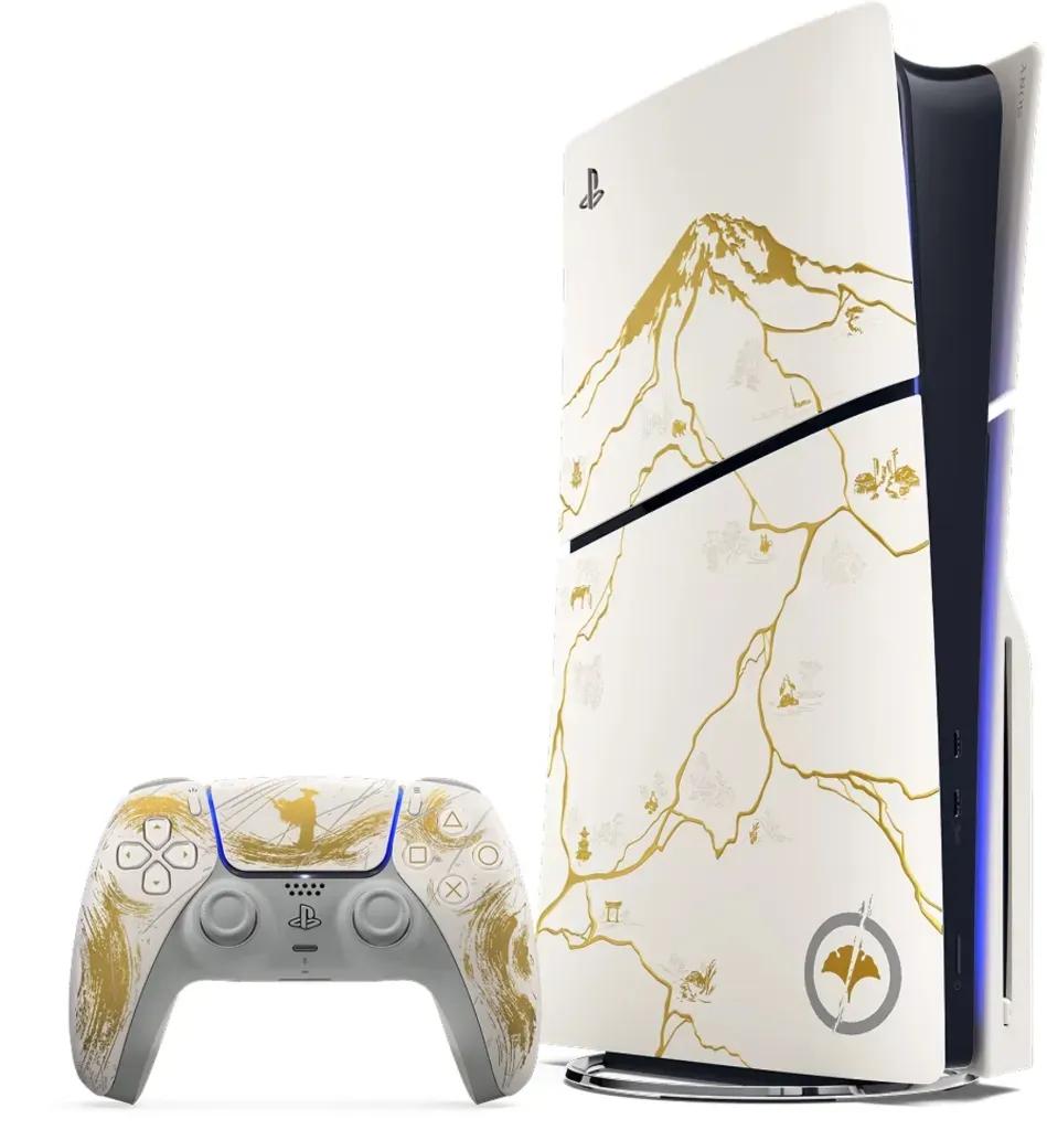 PlayStation 5 CD Edition Console - Slim Ghost Of Yotei Limited Edition Bundle