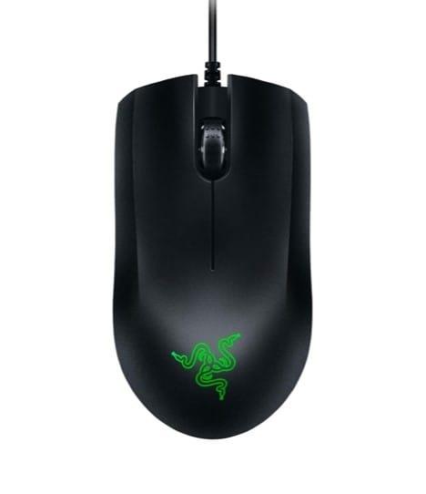 Razer Abyssus Lite Wired Gaming Mouse & Goliathus Mobile Construction Edition Mouse Mat