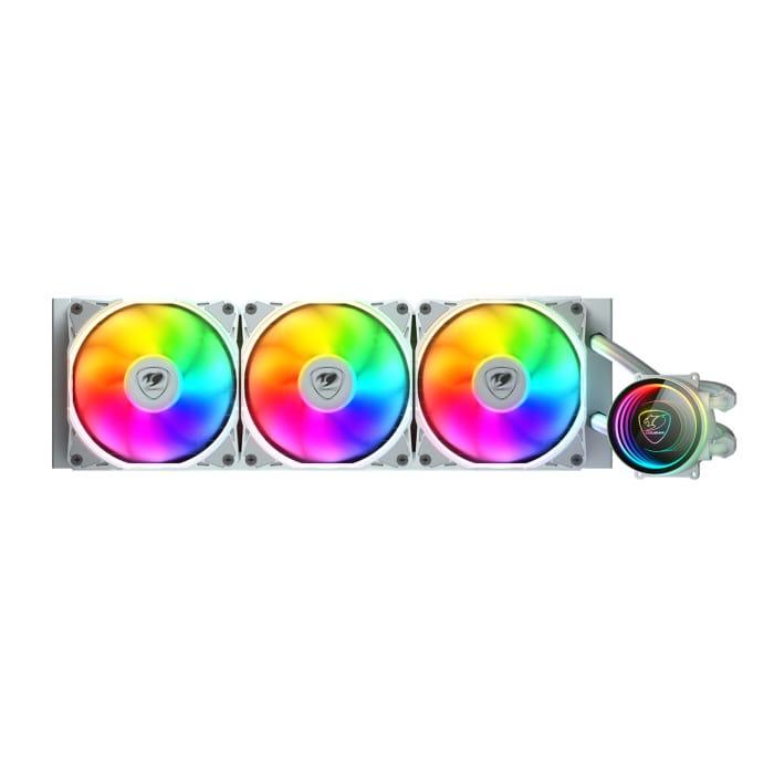 Cougar Poseidon Elite ARGB 360 AIO Liquid Cooler – White