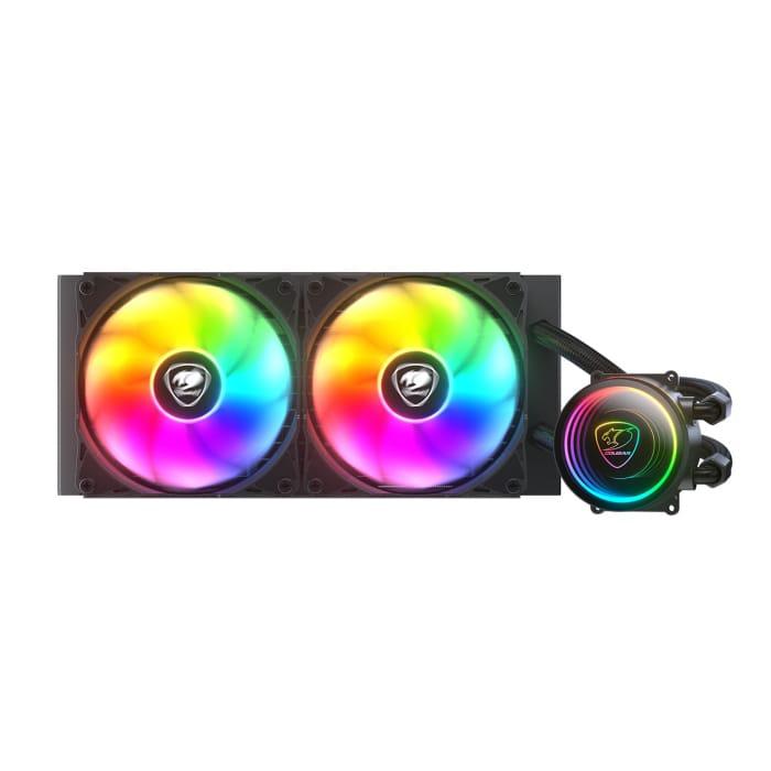 Cougar Poseidon Elite ARGB 240 AIO Liquid Cooler – Black