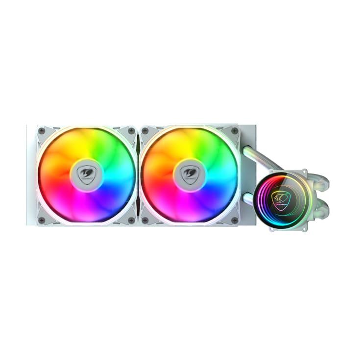 Cougar Poseidon Elite ARGB 240 AIO Liquid Cooler – White