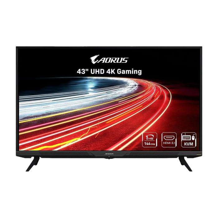 GigaByte AORUS FV43U 43″ UHD 4K 144Hz 1ms Tactical Gaming Monitor With HDMI 2.1 Nvidia G-Sync Compatible
