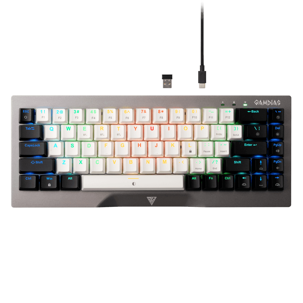 HERMES M4 HYBRID Gaming Keyboard – Black