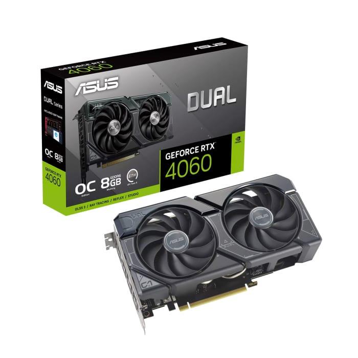 Asus Dual GeForce RTX 4060 OC Edition 8GB GDDR6 Graphic Card
