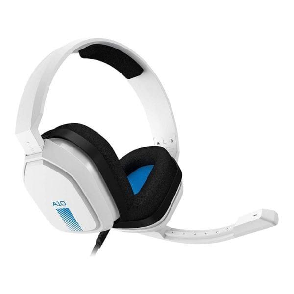 سماعة لألعاب Astro A10 أبيض 3.5 مم – متوافقة مع PS4 و PS5