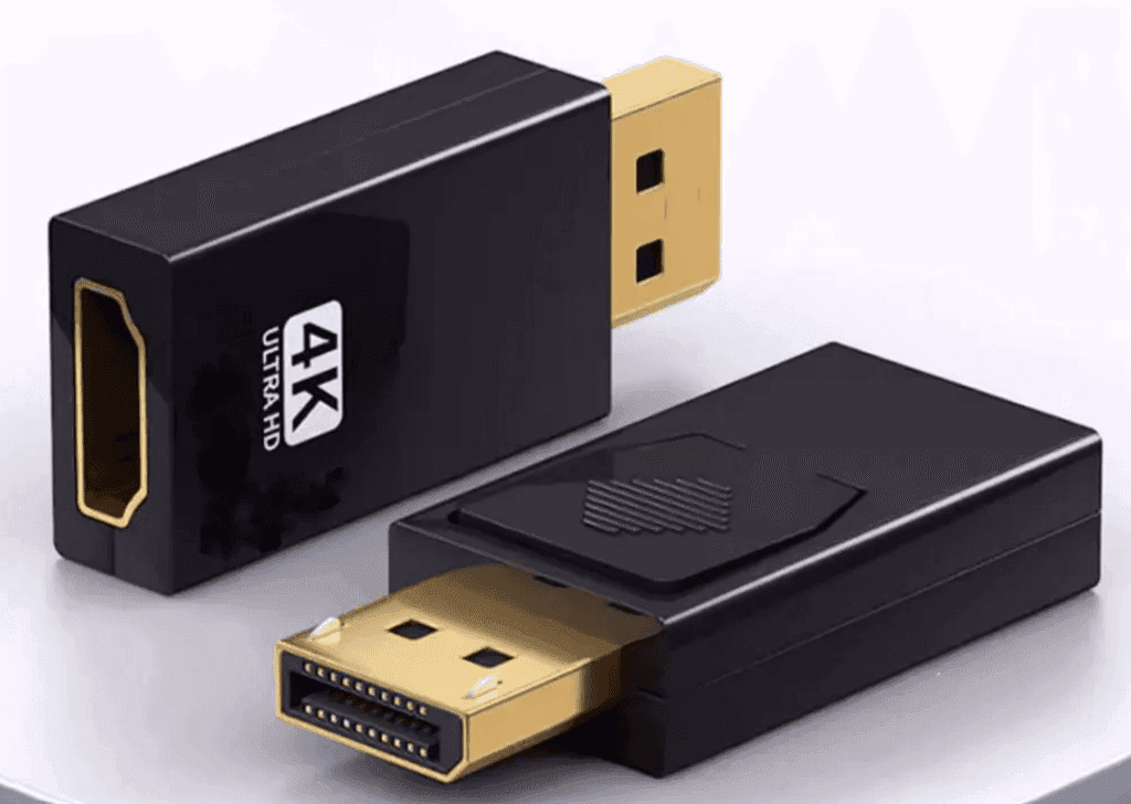 DP 4K DisplayPort to HDMI-compatible Adapter Converter Display Port DP to HDMI-compatible HDTV Adapter Video Audio PC Laptop