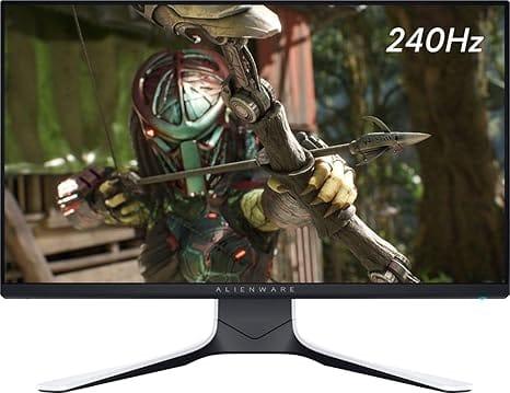Alienware 24.5″ IPS LED FHD FreeSync & G-SYNC Compatible Monitor (DisplayPort, HDMI, USB) – AW2521HFL – Lunar Light