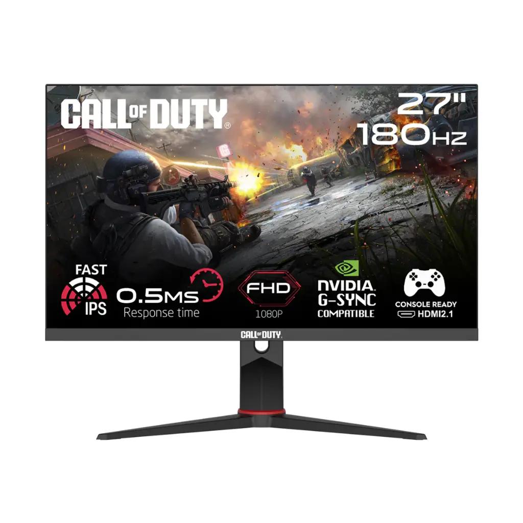 Call Of Duty COD27FHD180IPS 27″ FHD, 180Hz, MPRT 0.5ms, HDMI 2.1, Fast IPS, HDR Ready Gaming Monitor