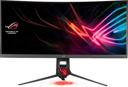 ASUS ROG Strix XG35VQ Curved Gaming Monitor – 35 inch 1ms UWQHD (3440×1440), 100Hz, Adaptive-Sync(FreeSync™), Extreme Low Motion Blur | XG35VQ