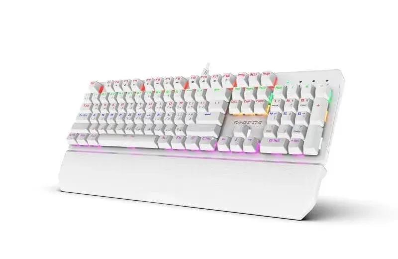 Diamond Star wired mechanical keyboard – RGB Black (Arabic-English)