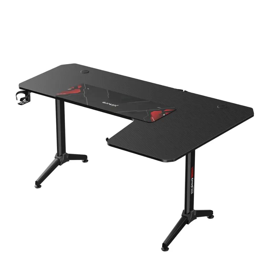 Gamax HY-R Gaming Table (L-Shaped) 160*100*75cm with Mousepad – Right ( Installation not included )