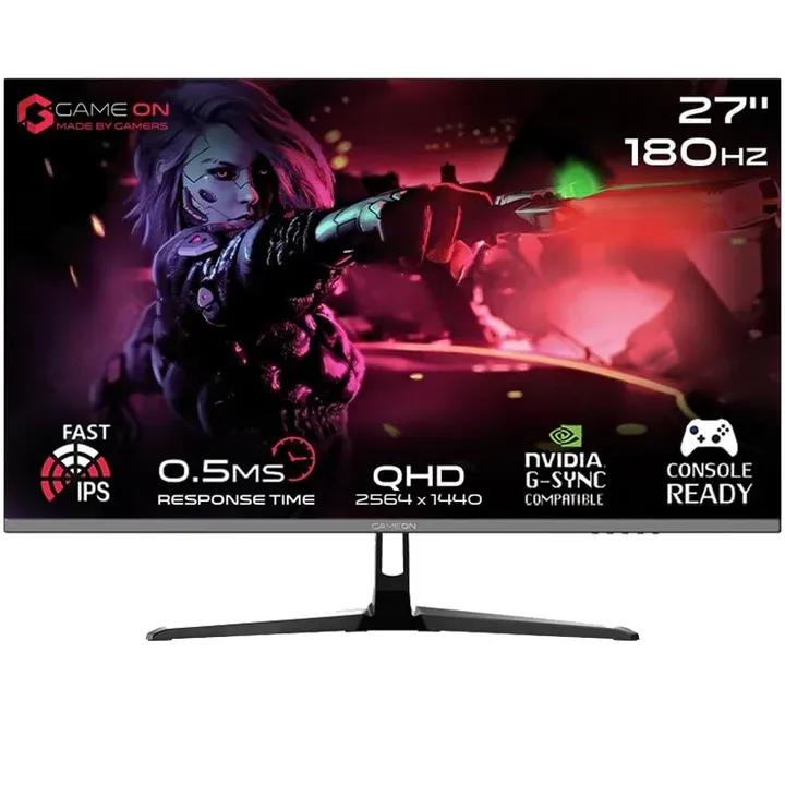 GAMEON GOPS27QHD180IPS 27″ QHD, 180Hz, 0.5ms Fast IPS Gaming Monitor