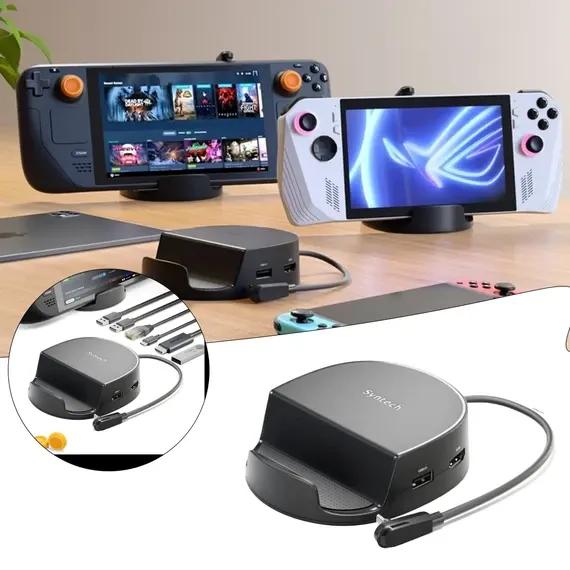 Syntech 6-in-1 Docking Station for Steam Deck & ROG Ally