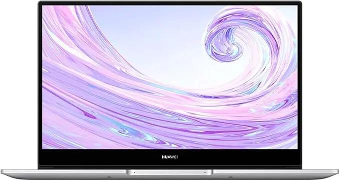 HUAWEI MateBook D 14 Laptop, 14 inch Full View Ultrabook, AMD R5 3500U processor, 8GB RAM 512GB SSD, Radeon Vega 8 Graphics, Win 10, Multi-screen Collaboration, Fingerprint Reader, Mystic Silver