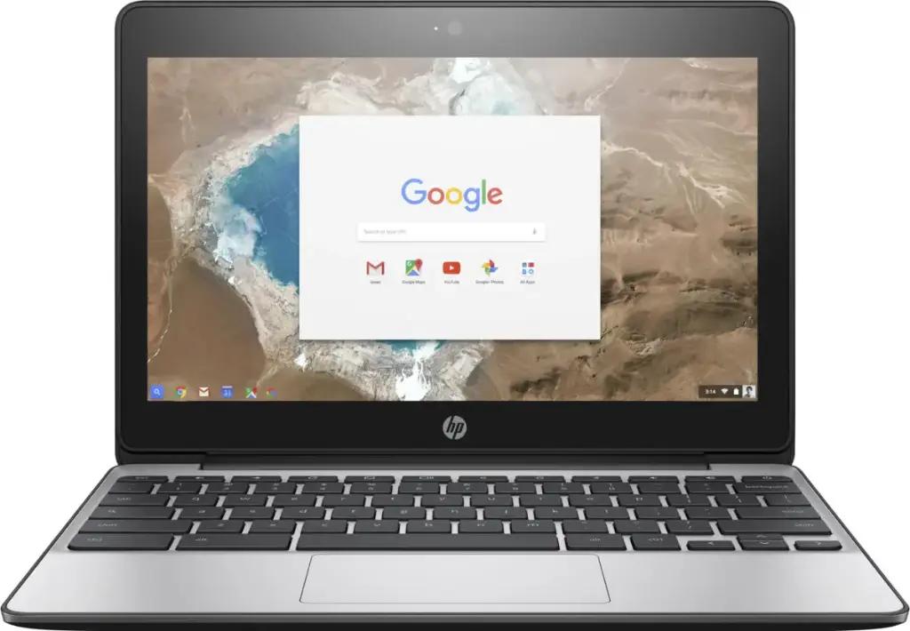 HP Chromebook 11 G5 X9U02UT Celeron® N3060 1.6GHZ 16GB 4GB 11.6″ (1366×768) BT Chrome OS™ Webcam GRAY GRADE B
