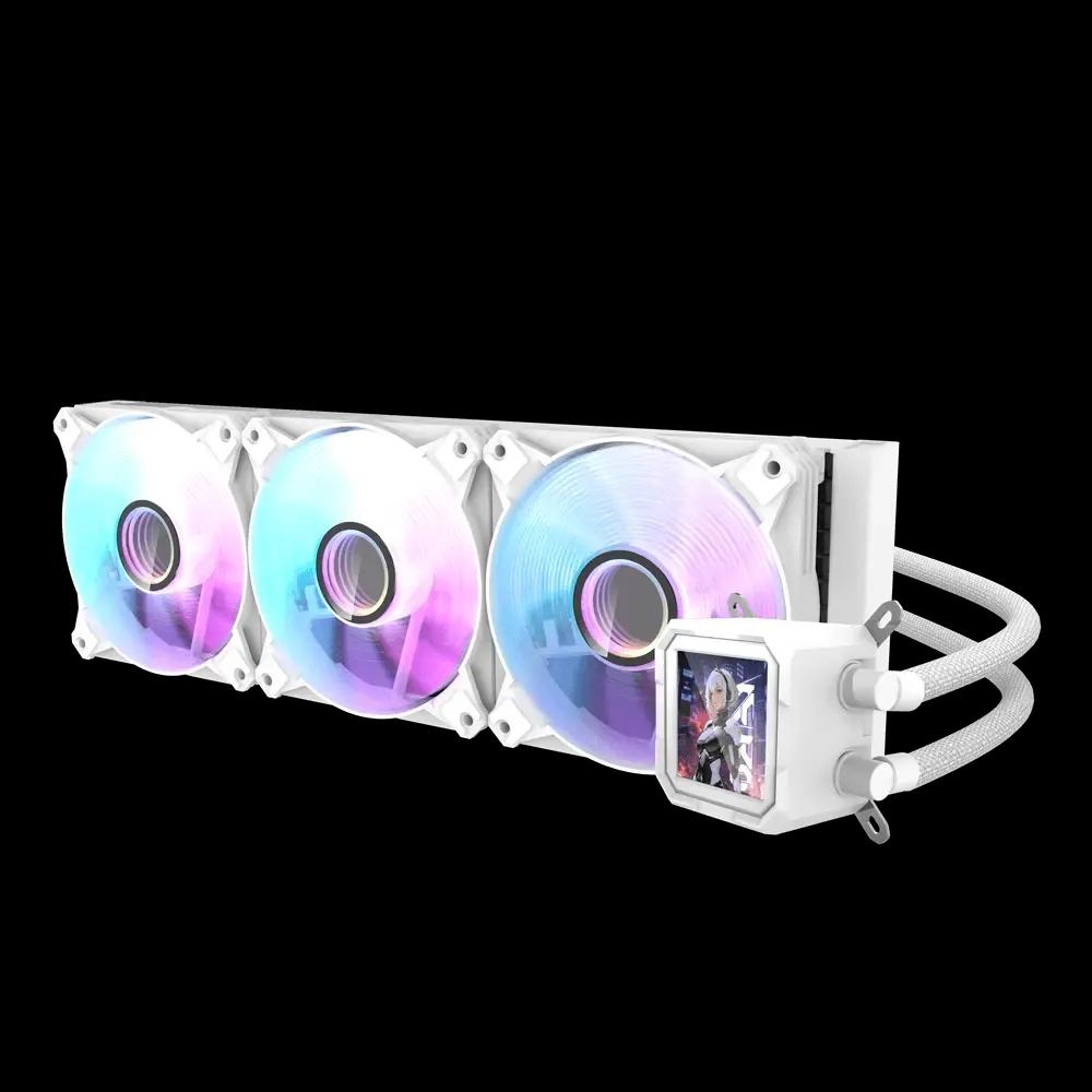 DarkFlash DV360S Wave Liquid CPU Cooler – White