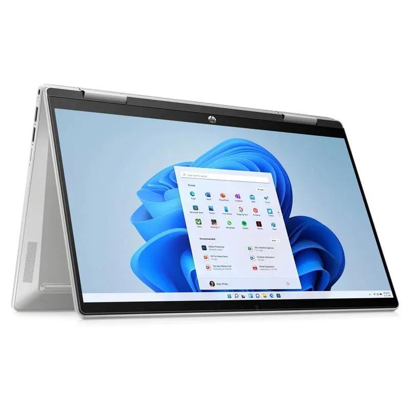 HP Pavilion x360 2-in-1 14-EK0001NE – 14.0″ FHD Multi-Touch – Core i3 13 Gen – RAM 8GB – 256GB (NVMe M.2 SSD) / Win 11 Home / Natural Silver / 1YW – Laptop