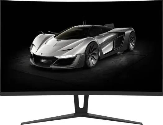 GameMax GMX27C144, 27 inch LED 144Hz Gaming Curved Monitor – Full HD 1080p, 4ms Response – Black | GMX27C144