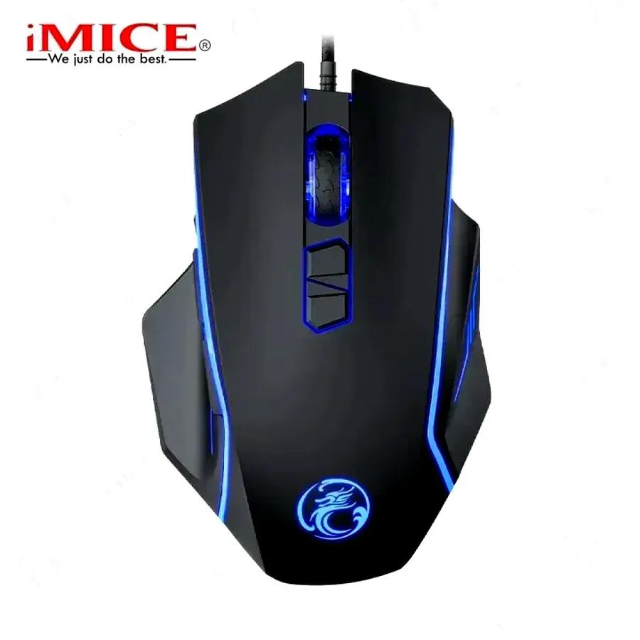 IMICE X4 RGB Gaming Mouse with 7200 DPI and Programmable Buttons