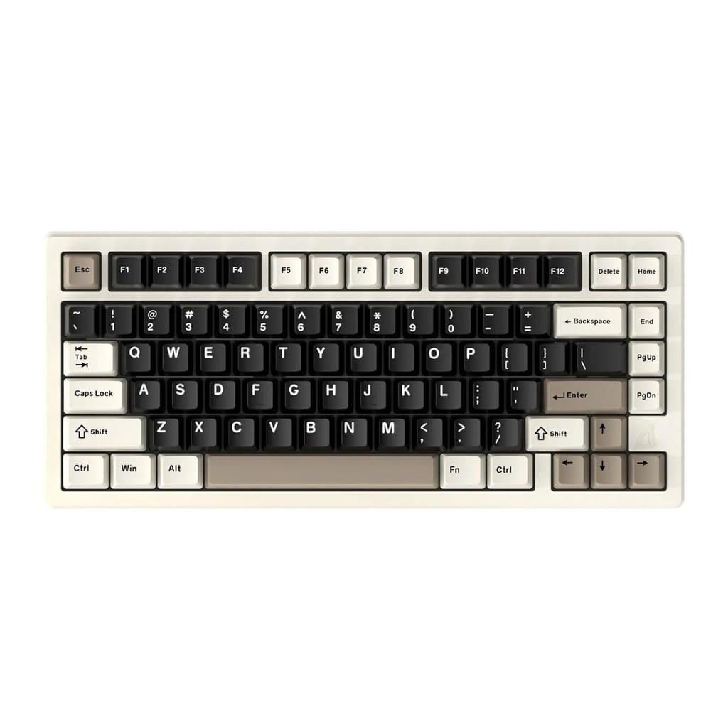 ATTACK SHARK K86 Wireless Mechanical Keyboard with 1.2″ TFT Color Display & CNC Knob,Hot Swappable RGB Backlit,2.4GHz/BT/Wired Modes,Customizable Blue Whale Switch,PBT Keycaps for WIN/MAC