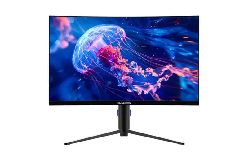 Sades BX-Jellyfish 27″,FHD,HDMI 2.1, 280Hz, 0.5ms Curved Gaming Monitor-SA-HC03F27B