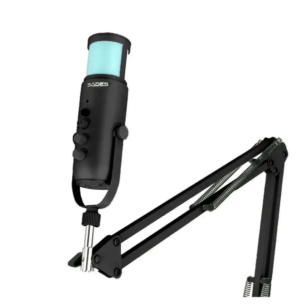 Sades SW-MC04 OTUS Gaming Microphone – Black