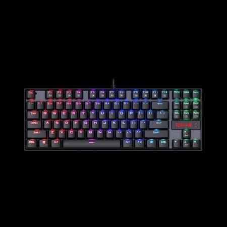 Redragon K630RGB Gaming Mechanical Keyboard 61 Keys Compact Mechanical Keyboard, Pro Driver Support