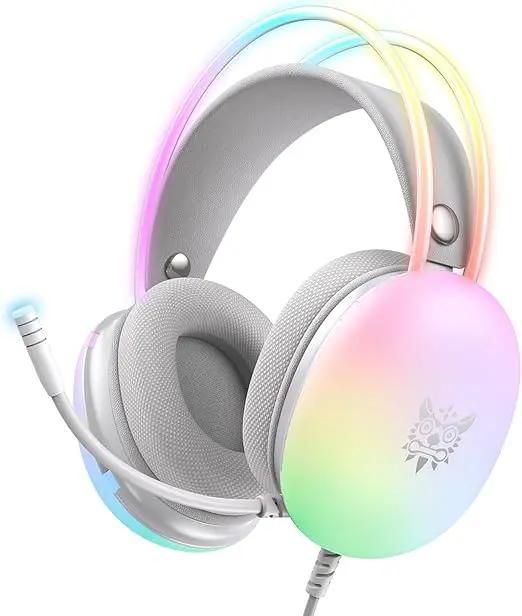 ONIKUMA X25 Gaming Headset – White