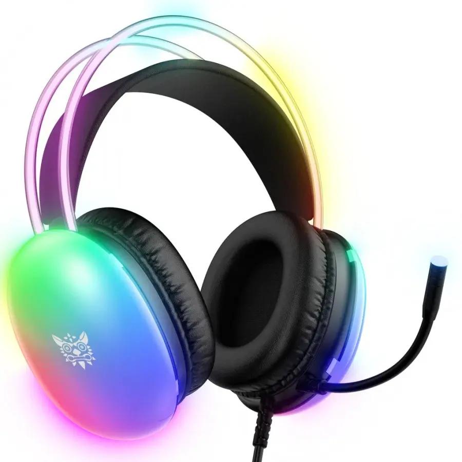 ONIKUMA X25 RGB Gaming Headset – Black