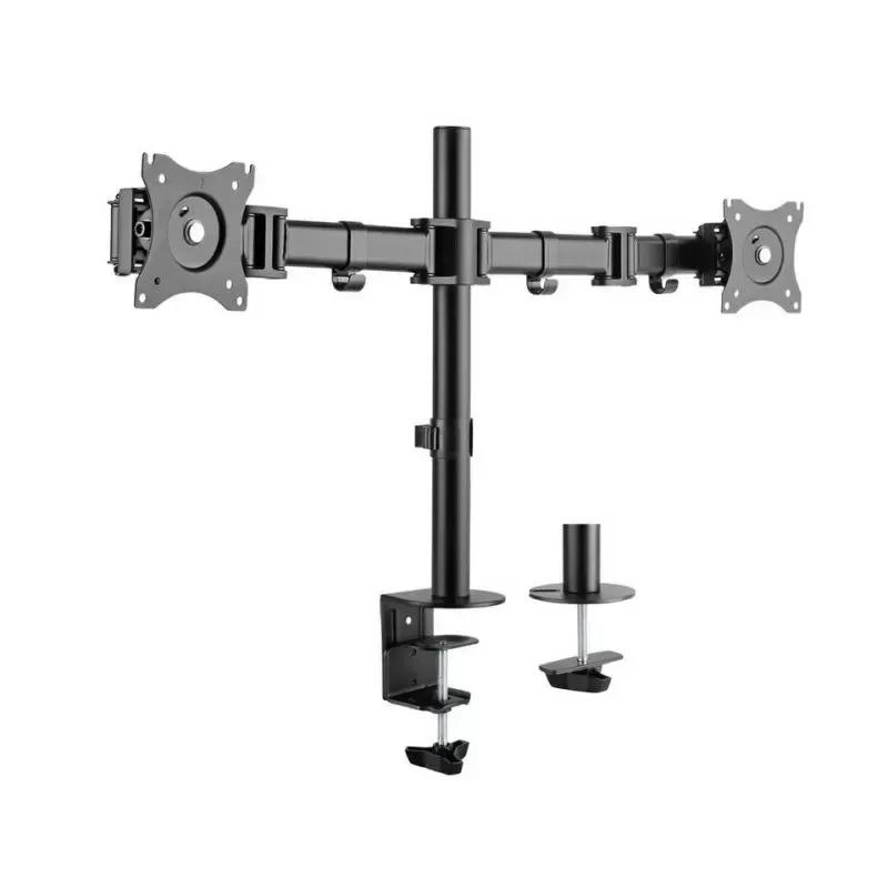 MULTI-FANCTION 15”-30” Full Motion Adjustable Dual Monitor Desktop Mount -Z022