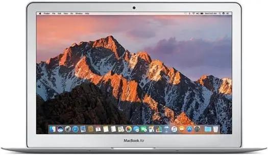 Refurbished – Apple MacBook Air A1466 (2014) Laptop, 13″ Display, Core i5 CPU, 4GB RAM, 128 SSD, English Keyboard, MacOS, Silver