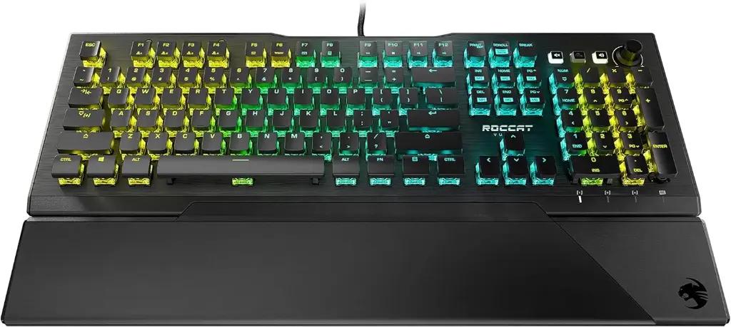 ROCCAT Vulcan Pro Linear Optical Titan PC Gaming Keyboard – AIMO RGB Lighting