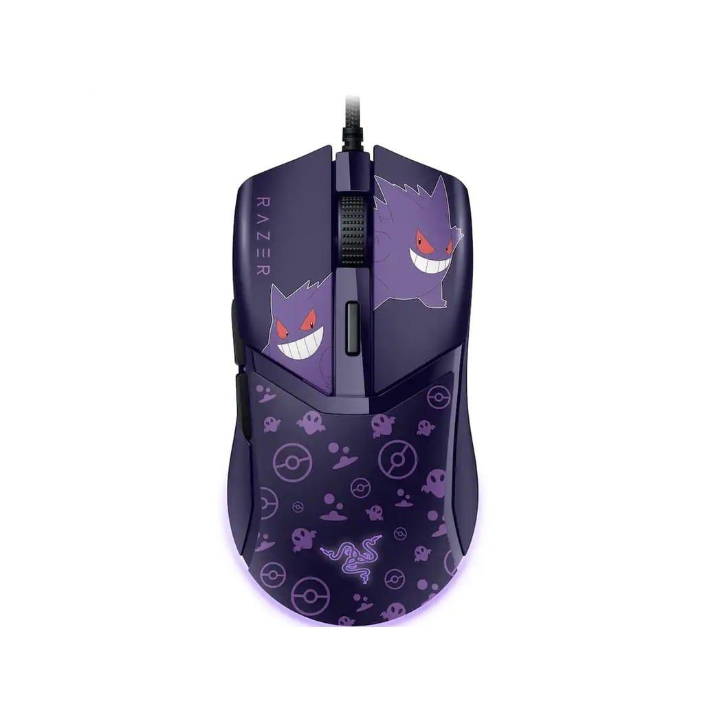 Razer – Cobra Lightweight Optical Gaming Mouse with Chroma RGB Lighting – Wired – Pokémon Gengar Edition
