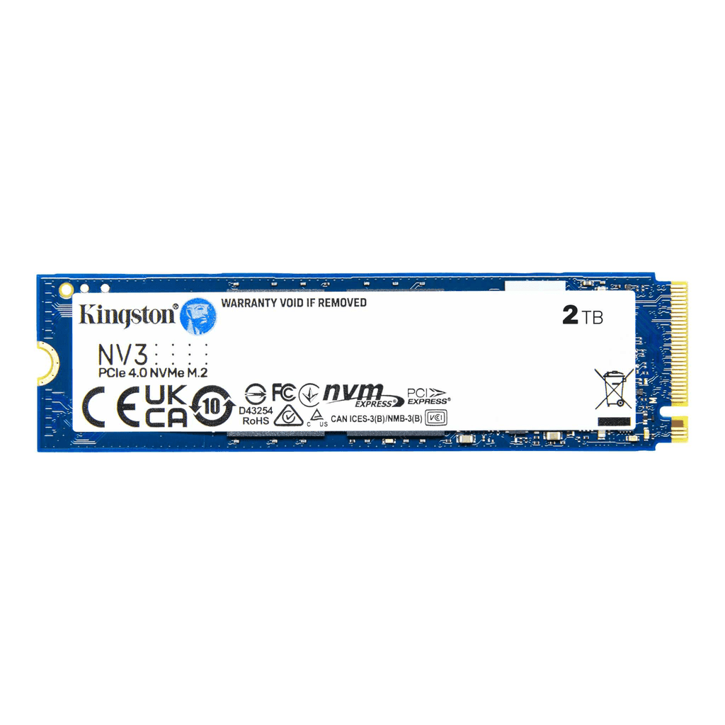 Kingston NV3 2TB PCIe 4.0 NVMe M.2 Up to 6000 MB/s